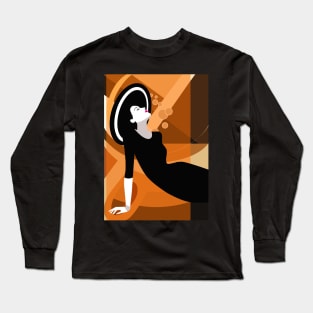 Coffeemania Girl Long Sleeve T-Shirt